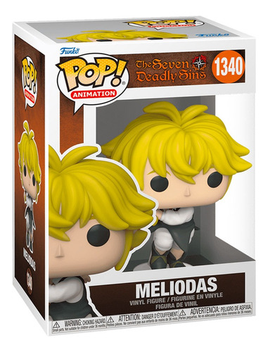 Funko Pop Seven Deadle Sins Meliodas 1340