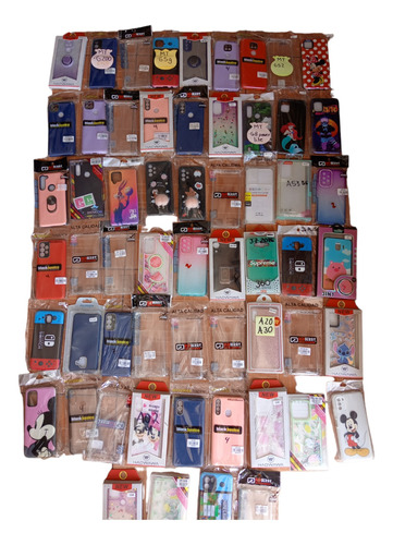 Funda Para Celular Por Lote 60 Modelos Varios + Extras Free