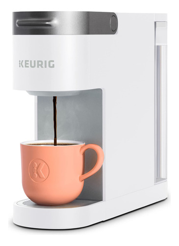 Keurig - Cafetera K-slim Para Cápsulas K-cup De Una Sola T. Color Blanco