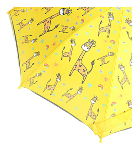 Guarda-chuva Infantil, Guarda-chuva Resistente Luz Amarela