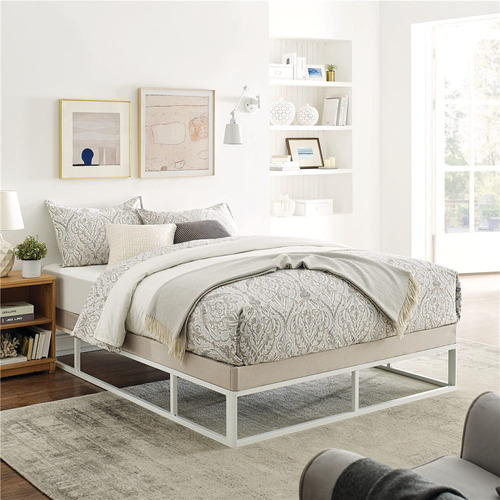 Classic Brands Capri - Base De Cama Con Plataforma De Metal