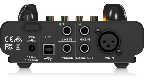 Micrófono Condenser C-1 + Interface Audio Usb Pre Valvular