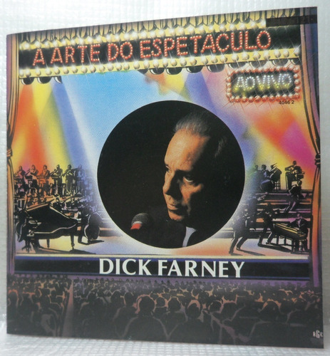Dick Farney, A Arte Do Espetáculo - Ao Vivo Cd Original Raro
