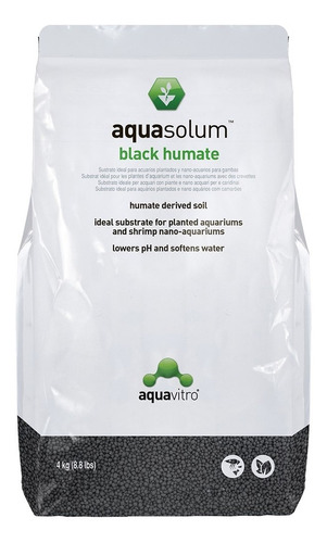 Substrato Fértil Aquavitro Aquasolum Black Humate - 4kg