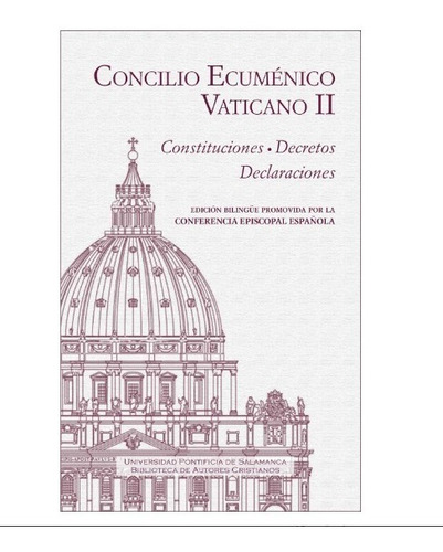 Libro Concilio Ecuménico Vaticano Ii