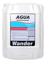 Comprar Agua Desmineralizada Wander Balde X 20 Lts