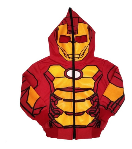 Buso,chaqueta,hoodie Superheroes Ironman Niño Marvel Comics