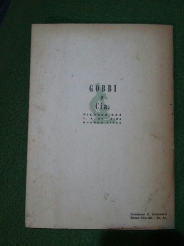 Los Consejos Del Viejo Vizcacha Vademécum Gobbi 1950/60