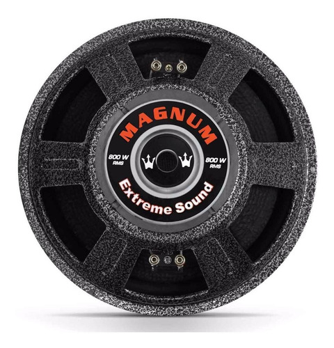 Subwoofer Magnum Rex 15 Polegadas 800w Rms Bobina Dupla