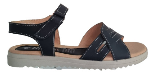 Sandalia Hannia 1052 De Piel Para Dama