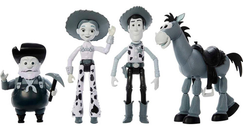 Disney And Pixar Toy Story - Juego De 4 Figuras De Acción