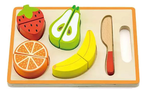 Puzzle Mi Fruta Cortada Con Tabla - Viga