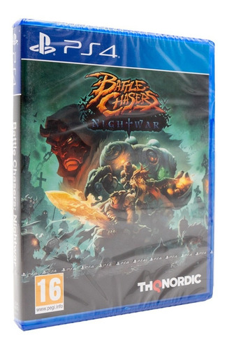 Battle Chasers: Nightwar Ps4 Pal Nuevo Y Sellado