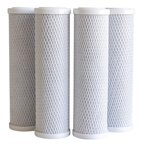 Imagen 1 de 2 de 2 Cartucho Carbon En Bloque 10 + 3 Cartuchos De Polipropile