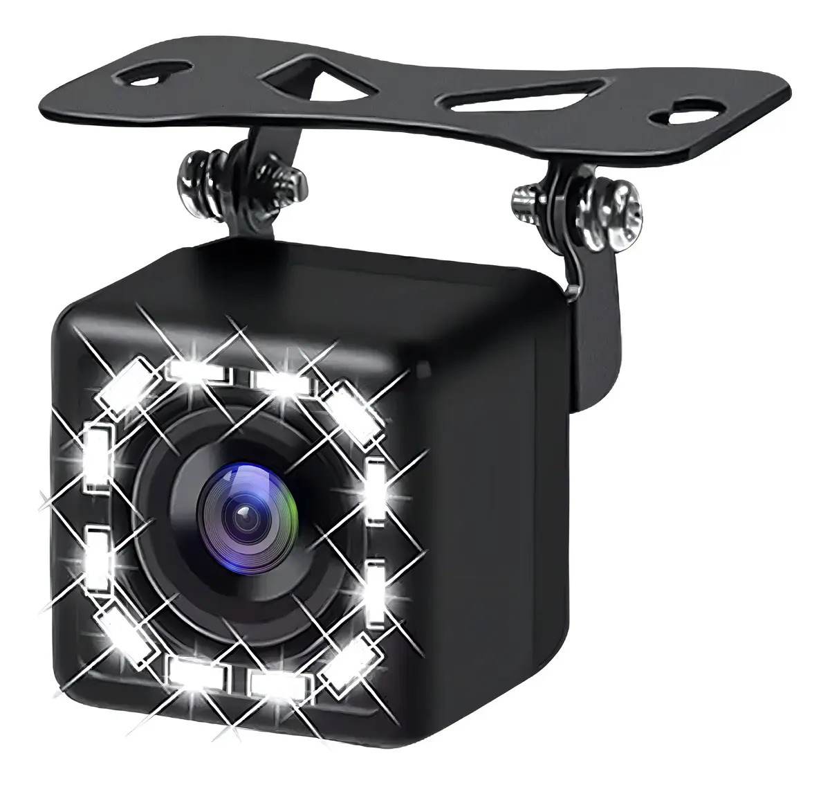 Cámara Reversa Gearelec 12LED 170° Impermeable 720p 12V Visión Nocturna