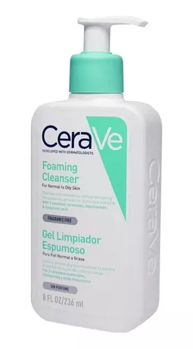 Farmacias del Ahorro  CeraVe Gel Limpiador Espumoso 236 ml