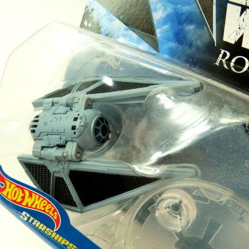 Hot Wheels Tie Fighter Primera Orden Nave Star Wars 1:64 A2 Gris