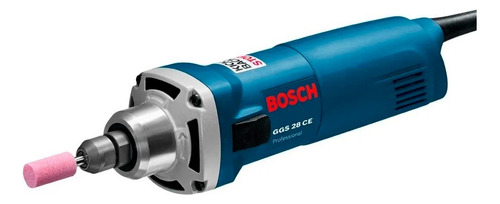 Rectificador Bosch Ggs 28 Ce 650w Color Azul