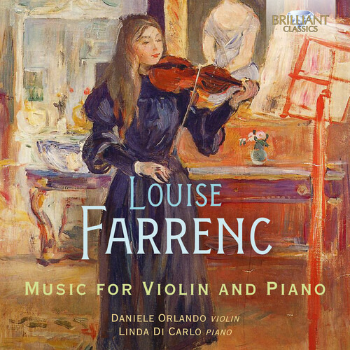 Cd De Farrenc/orlando/carlo Music Para Violín Y Piano