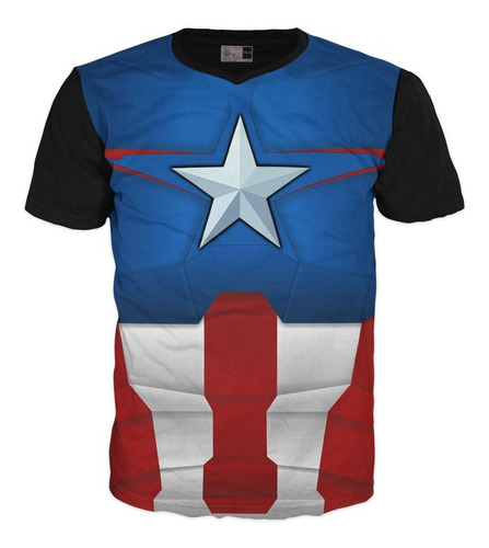 Marvel Camiseta para niños Capitán América 