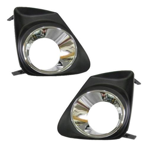 Juego Mold.faros Aux.imp.toyota Corolla 11/14 Crom