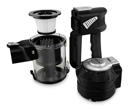 Imagen 6 de 12 de Aspiradora inalámbrica Vertical, De mano Winco W510 gris y negra 220V