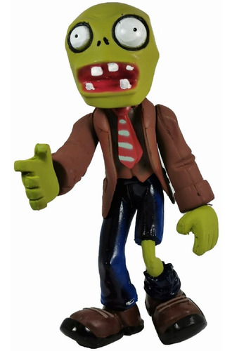 Figura Plantas Vs Zombies Juguete Zombie Corbata Luz 22cm