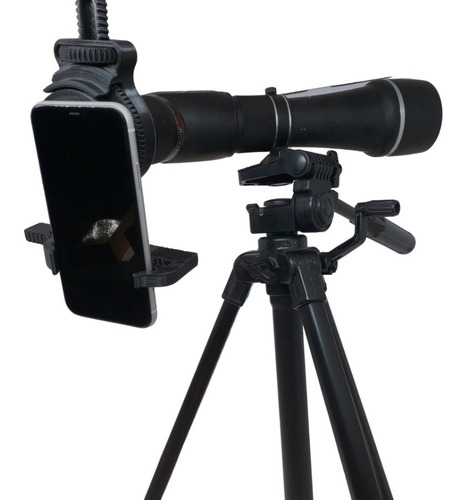 Suporte Adaptador Universal Celular Regulável Telescópio