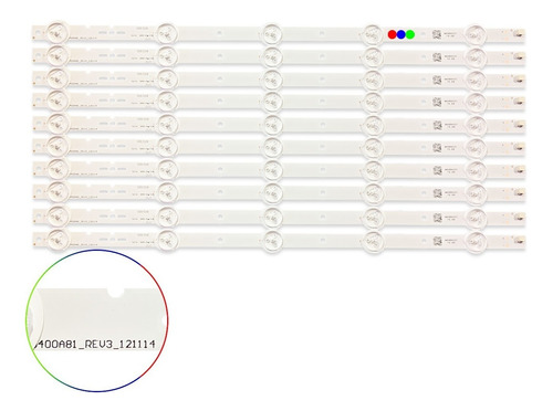 Kit Leds Sony Kdl-40r470 / Kdl-40r470a - Aluminio, Nuevo