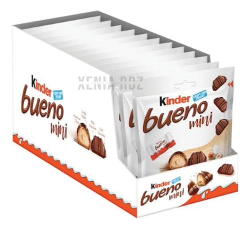 Kinder Bueno Mini 12 Bolsas De 105g C/u