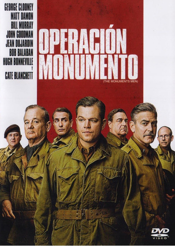 Operacion Monumento George Clooney Pelicula Dvd