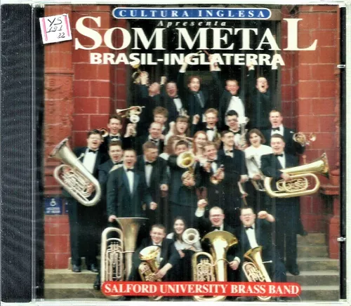 Cd / Brass Band = Som Metal Brasil Inglaterra (lacrado)