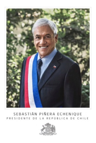 Retrato Oficial Presidente Sebastián Piñera 2018-2022