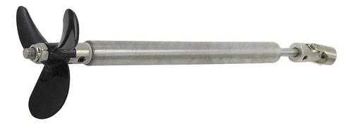 Eixo De Barco Metal Com Hélice Para 15cm 10cm 6,00mm