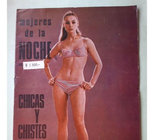 Revista Mujeres De La Noche / 1972 / Vedettes - Chistes