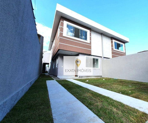 Imagem 3 de 17 de Casa Duplex 4 Quartos Com Piscina/ Quintal E Churrasqueira, Ouro Verde/ Rio Das Ostras! - Ca1085