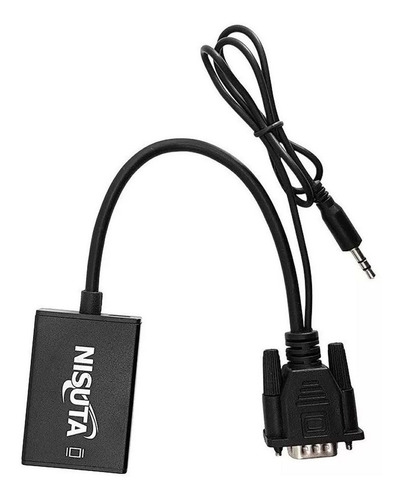 Conversor De Vga A Hdmi Con Audio Nisuta Nscovghd4