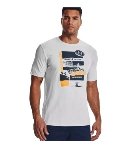 Remera Under Armour - 1374030 - Gris - Xxl - Hombre