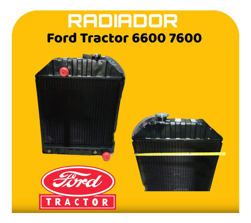 Radiador Ford Tractor 5000 6600 6610 7600