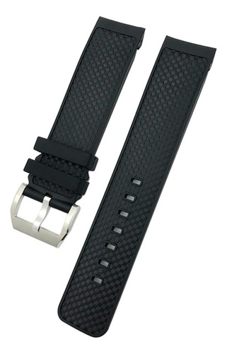 Correa De Reloj De Silicona De Goma De 22mm Apta Para Iwc