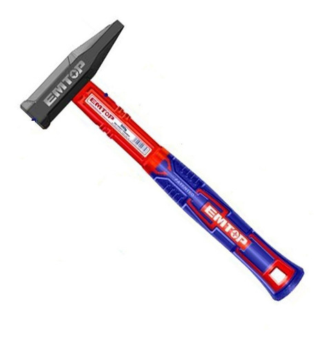 Martillo Mecanico Taller 500gr Cabo De Fibra Y Tpr Emtop Pr