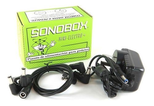 Fuente Sonobox Mini Electro Alimentación 6 Pedales - Cuotas