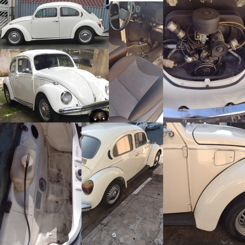 Imagem 2 de 2 de Vw Fusca Fafá 1981 Branco