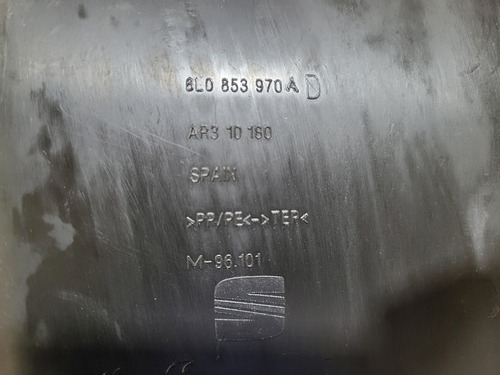 Tapa Lodera De Puerta Derecha Ibiza Cordoba 2003 Al 2009 (Usado)