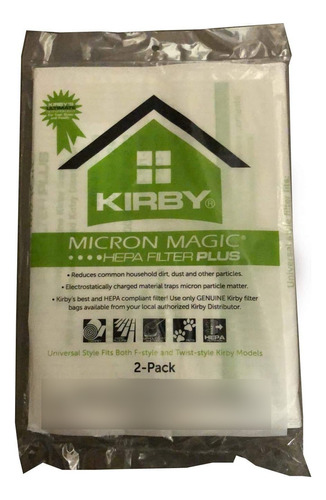 Kirby Micron Magic Micro Allergen A. Bolsas Para Filtr