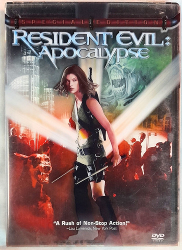 Pelicula Resident Evil Apocalypse Edición Epecial 2004 Usa