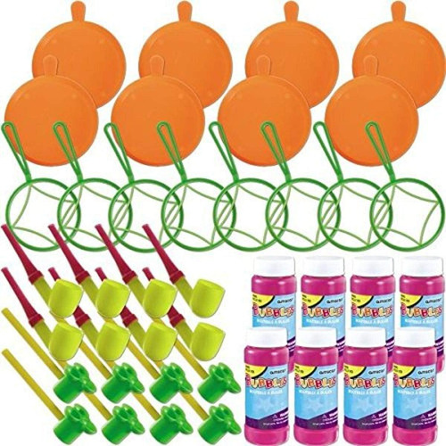 Amscan Bubble Fun Favores De Burbujas Plásticas Multicolor