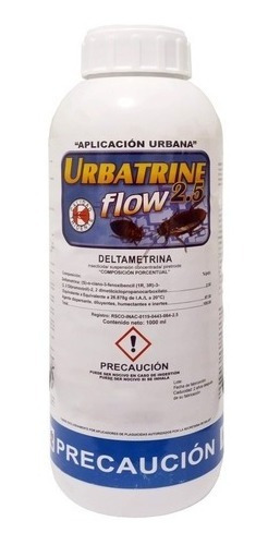 Urbatrine Flow Deltametrina Insecticida Chinches, Cucaracha 