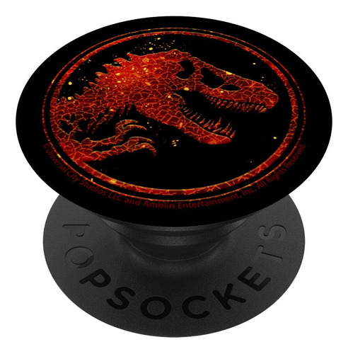 World: Fallen Kingdom Magma Logo Popsockets Agarre