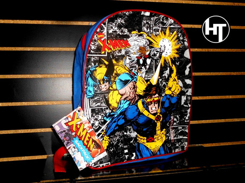 Imagen 1 de 6 de Marvel Comics, X Men, Mochila, Bolson, Vintage, 15 Pulgadas